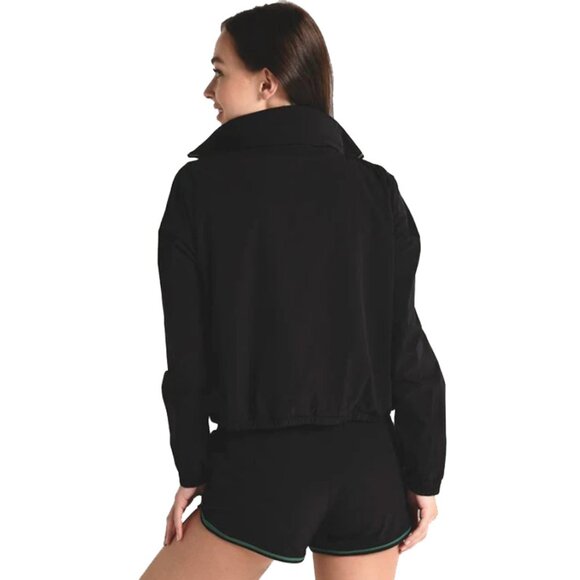NEW $195 Splits59 Give Jacket!  Large  Black  Lightweight  Warm Up  Windbreaker - Picture 2 of 3
